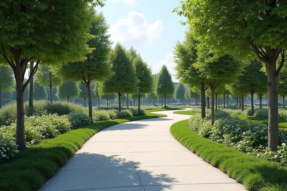 Quezon Memorial Circle Enhanced Walking Path